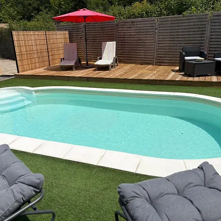 Vila Sejour Romantique Jacuzzi Interieur Prive